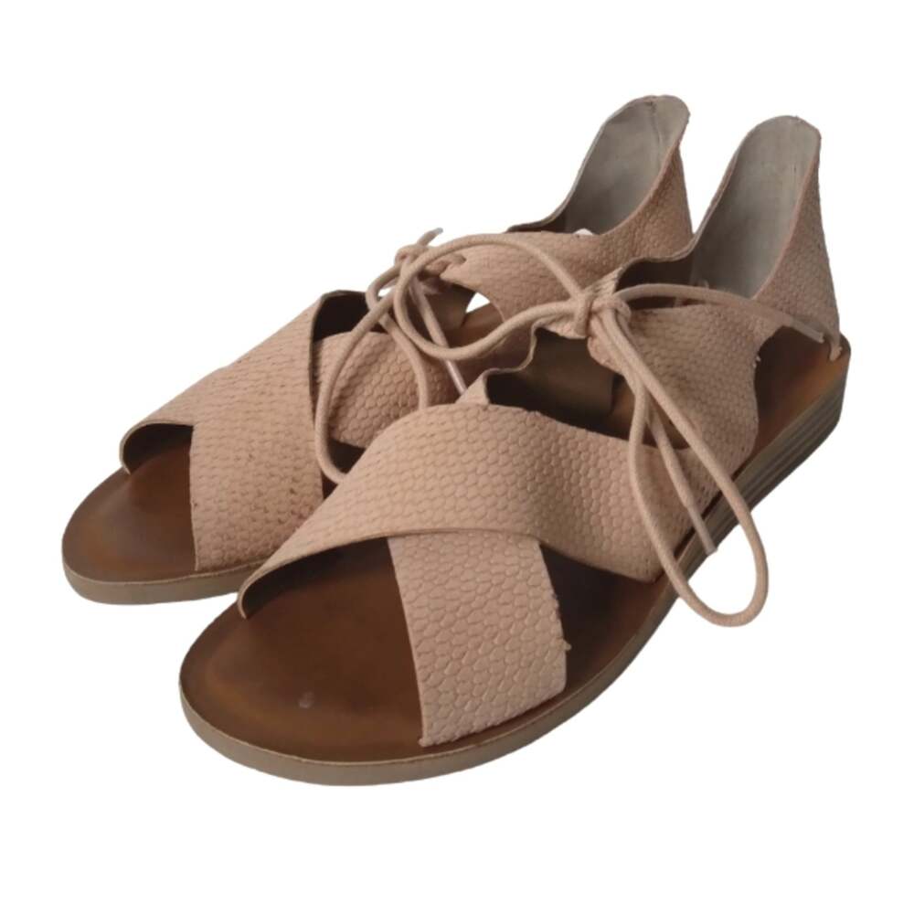 Lucky Brand Hafsa Leather Sandals size 8